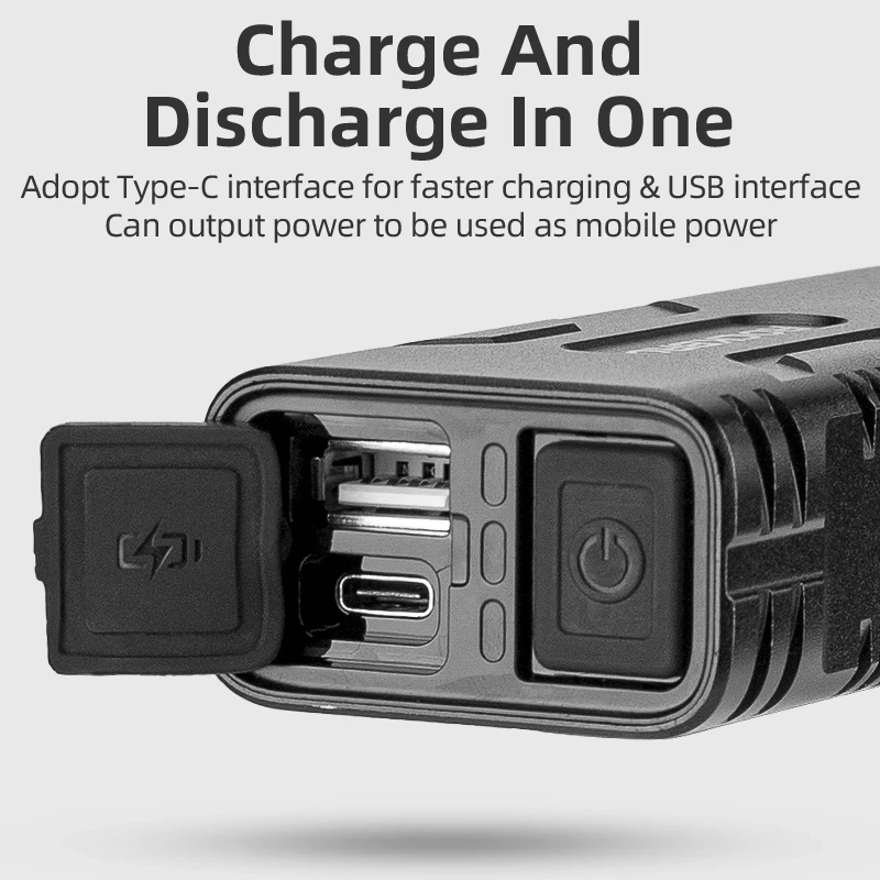 Велосипедный светодиодный фонарь ROCKBROS 10 Вт 10000 мА · ч |