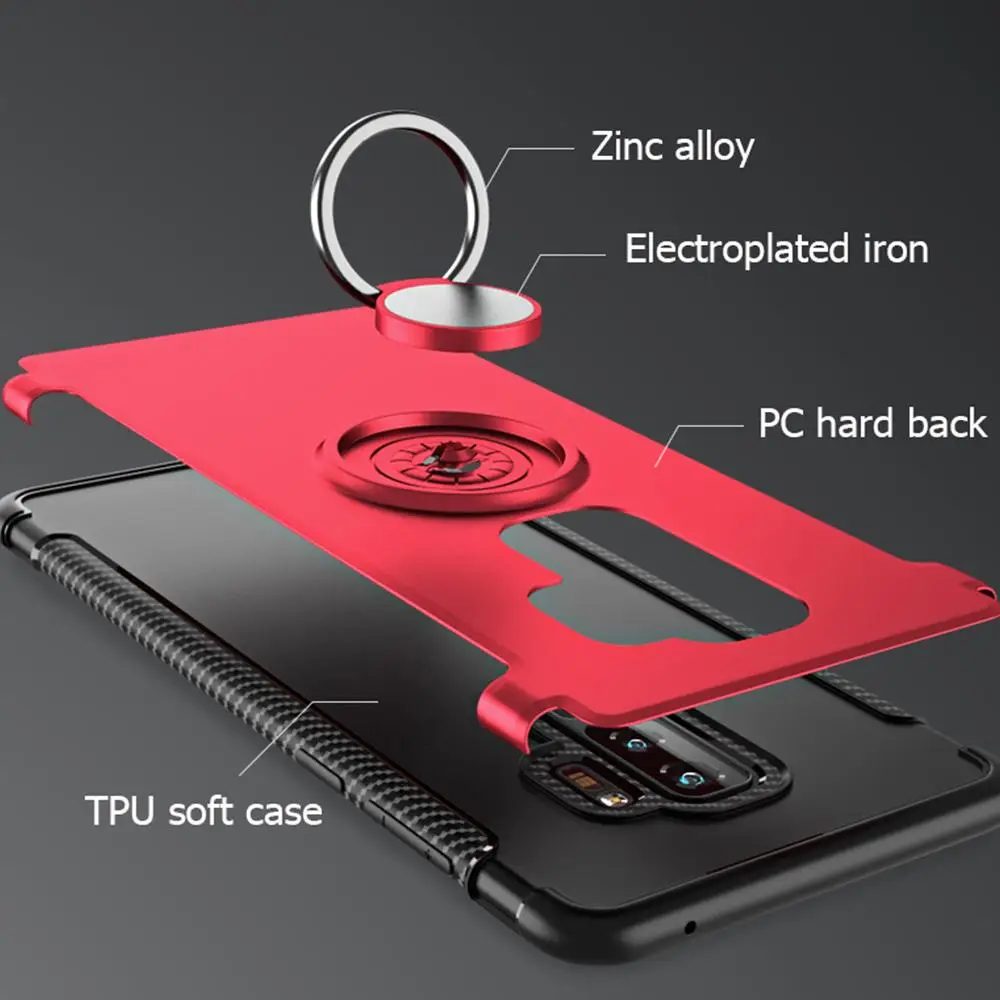 

Magnetic Phone Case For Samsung S10 Lite S9 S8 Plus S7 Edge Note 9 8 For J2 J3 J5 A6 J8 Pro 2017 2018 j7 Prime Finger Ring Cases