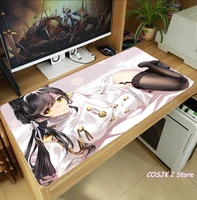 anime azur lane atago takao maya ashigara mouse pad thicken laptop gaming mice mat table keyboard mat anti slip playmat gifts