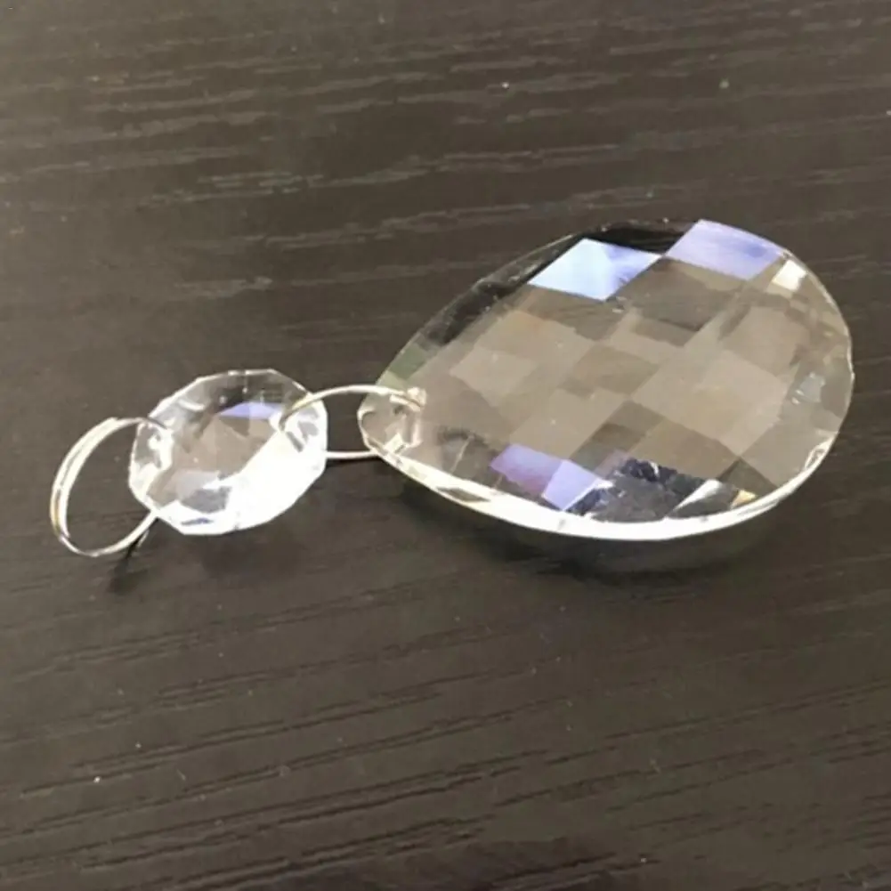 10 шт./упак. прозрачные художественные стеклянные капли люстры подвессветильник