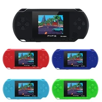 3 inch 16 bit pxp3 slim station video games player handheld game console with 2 pcs free game card built in 150 classic games