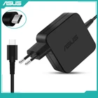 Блок питания для ноутбуков Asus, зарядное устройство, 20 в, 3,25 А, 15 В, 3 А, 9 В, 3 А, 12 В, 3 А, 5 В, 2 А, 65 Вт, USB-C, Type-C