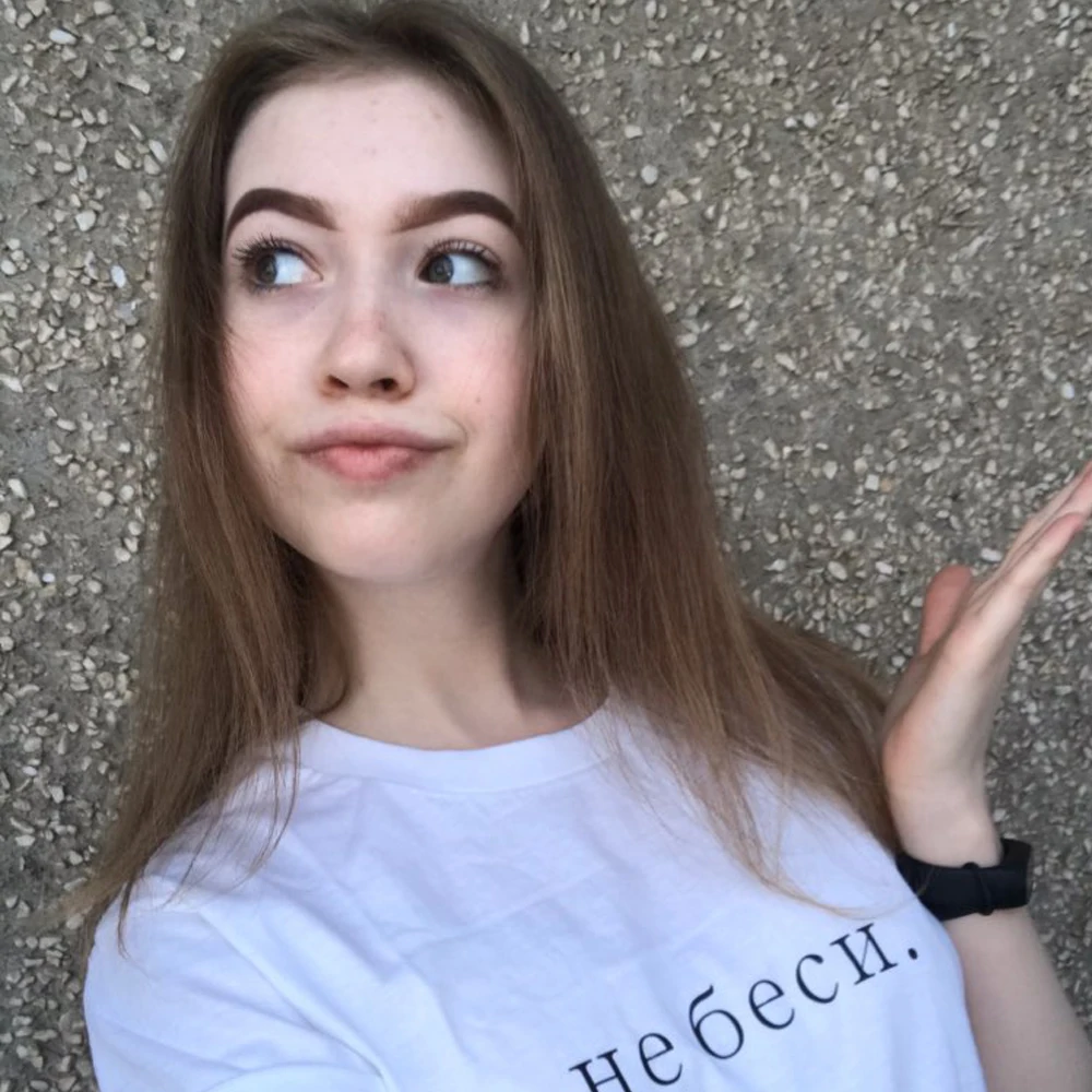 Новые модные женские футболки с надписью Русская надпись женская футболка из