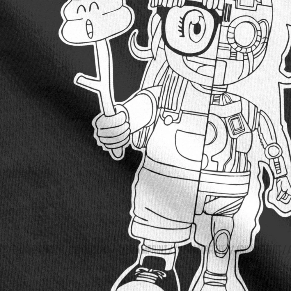 Мужская футболка Dr. Slump повседневные футболки с коротким рукавом Arale Sanatomy одежда