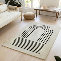 simple style all match fleece surface living room carpet big size home decoration area rug 1 5cm thicknenss floor mat