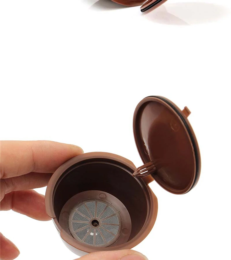 Coffee filter Refillable capsule filter cup Reusable coffee bag Barista's tools Espresso tool Compatible with nestle Dolce Gusto