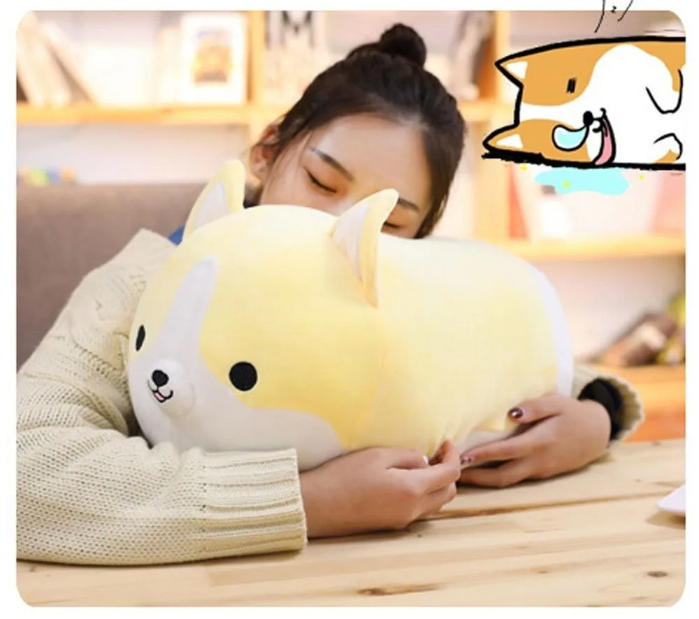 

#50 Anime Shiba Inu Plush Stuffed Sotf Pillow Doll Cartoon Doggo Cute Shiba Soft Toy Toys For Kid Girl Boy Birthday Gift 2021