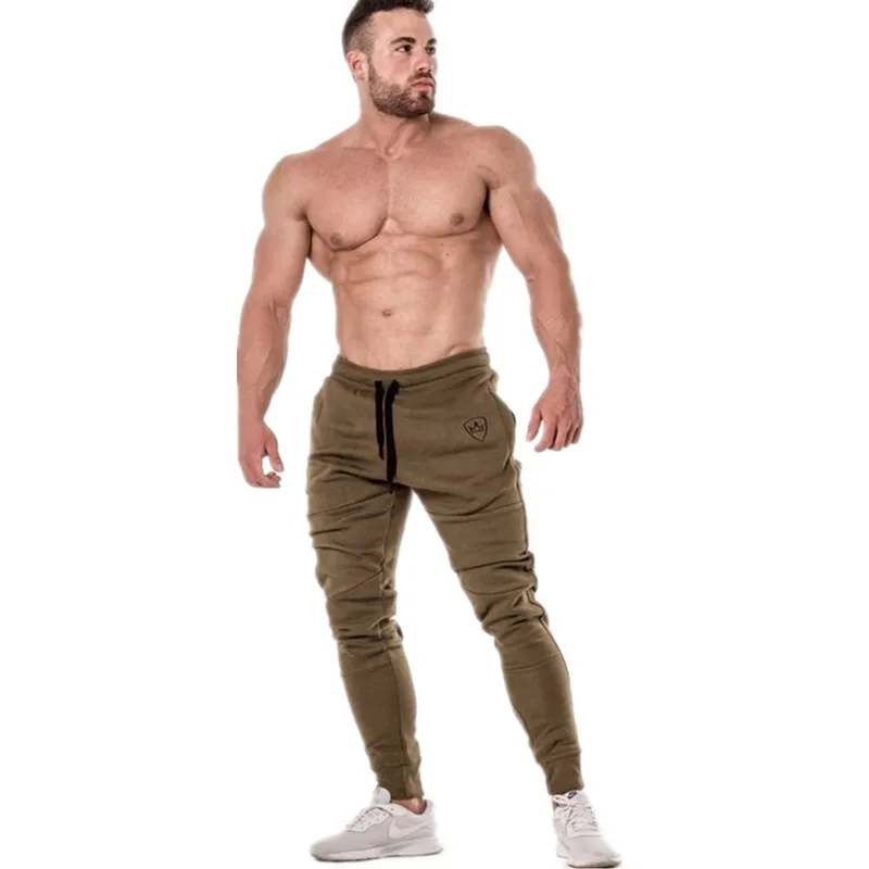 2 pieces Sping Running Set Long Sleeve Stand Collar Sweatshirt Sports Set Gym Clothes Men Sport Suit Training Suit Sport Wear