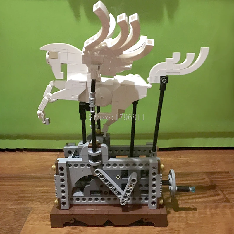 23015 485 шт Оригинальные серии Technic Electric Pegasus Automaton строительные блоки детские