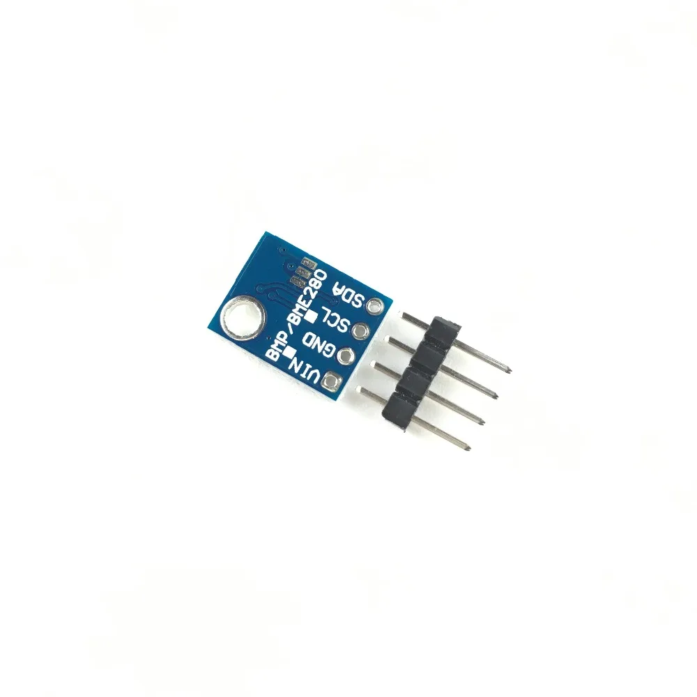 Iec SPI BME280 3,3 В цифровой атмосферный датчик давления, датчик высоты постоянного тока, высокая точность BME280 1,8-5 В, атмосферный модуль для arduino