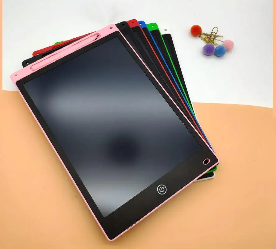 

12 Inch Lcd Handwriting Board Children's Drawing Board Electronic Color Screen Large Size Drawing Board Portable Writing Board