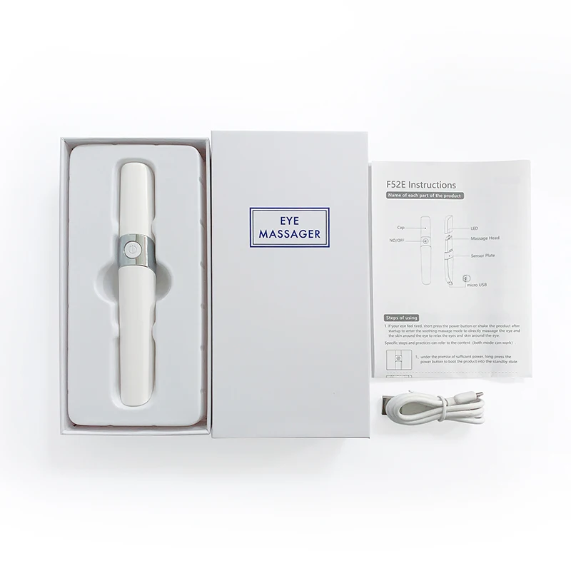 Электрический подогреваемый ультразвуковой массажер для глаз Электронная