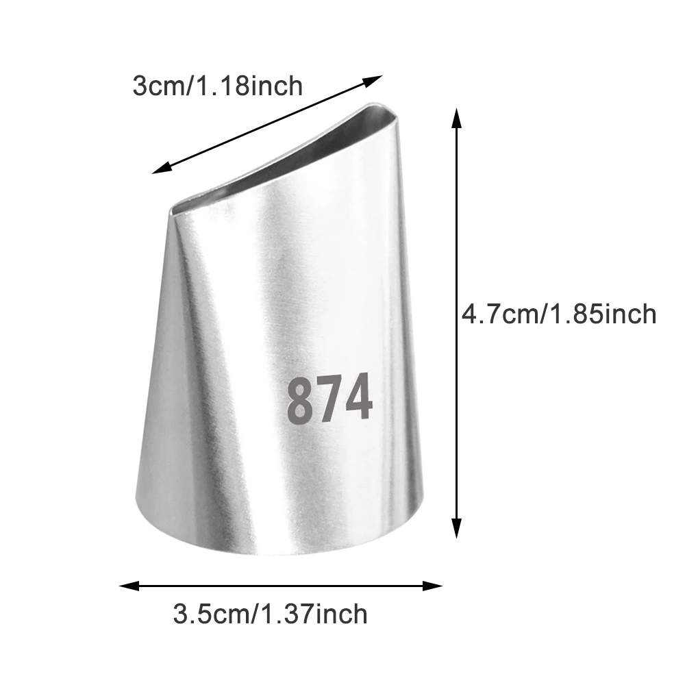 1 шт. большой Размеры розовое глазури Трубопроводов Сопла Торт украшения