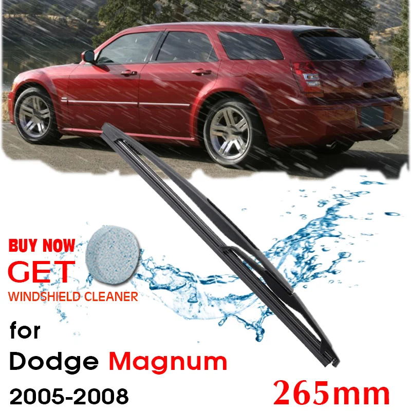 Car Wiper Blade Rear Back Window Windscreen Windshield Wipers Auto Accessories For Dodge Magnum Hatchback 2005-2008 265mm