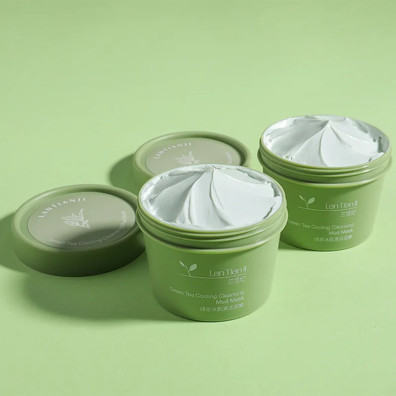 

Mud Facial Mask Whitening Cream Blackhead Remover Acne Treatment Deep Cleaning Oil-Control Moisturizing Whitening Anti-Aging