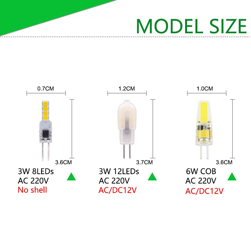 12V 220V Мини G4 светодиодный светильник COB Светодиодная лампа 4 Вт 6 10 DC/AC затемнения 360