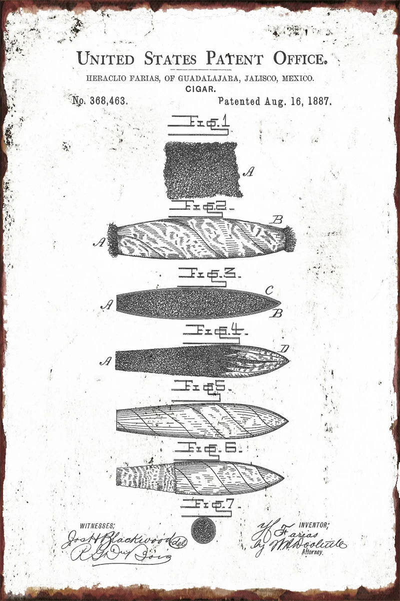 

Декор для сигар в стиле ретро, винтажный металлический знак, жестяная вывеска, оловянные пластины, Настенный декор для художественного клуб...