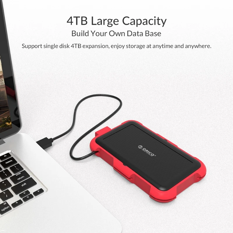 orico 2 5 inch hdd enclosure outdoor waterproof ip64 shockproof and dustproof hard disk box sata 3 0 to usb hddssd case free global shipping