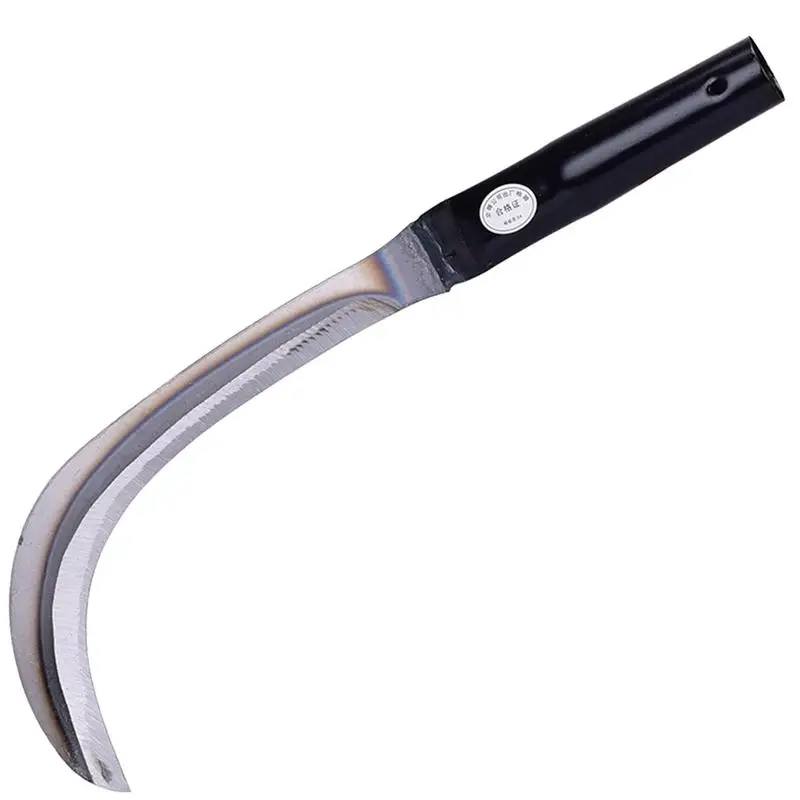 Прочный инструмент для резки травы серповидный серп из марганцевой стали 1 шт.