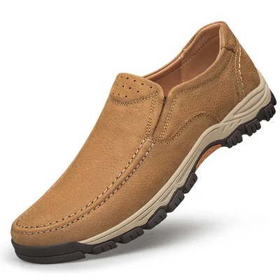 

men's Autumn shoes, 3688 leather sports casual shoes, work shoes, mountaineering shoes 36-46 Walking shoes