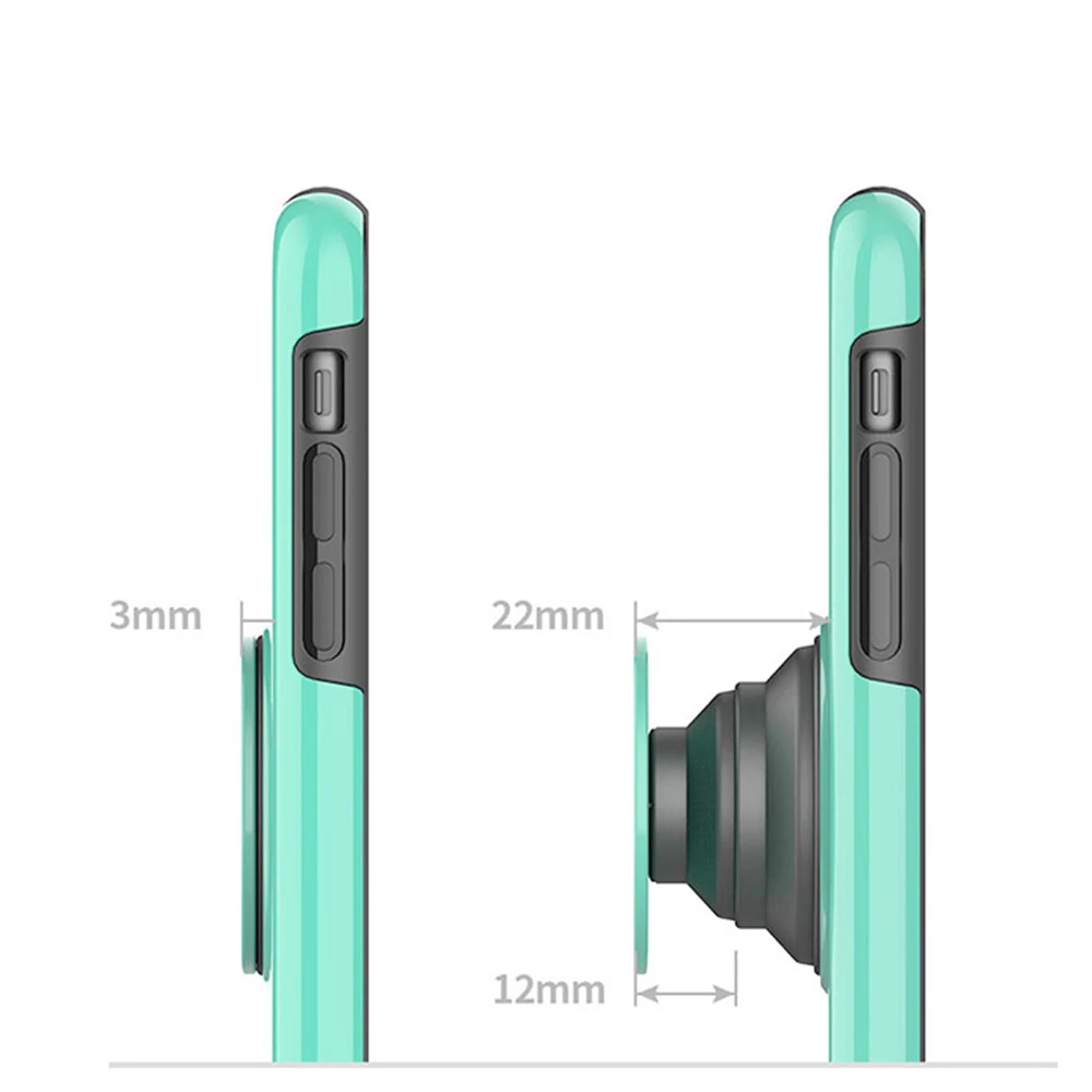BFOLLOW зеркальная подушка безопасности корпус розетки для iPhone 6 6s 7 8 Plus X XR XS Max 11 Pro Max жесткий чехол из ПК с магнитной задней подставкой