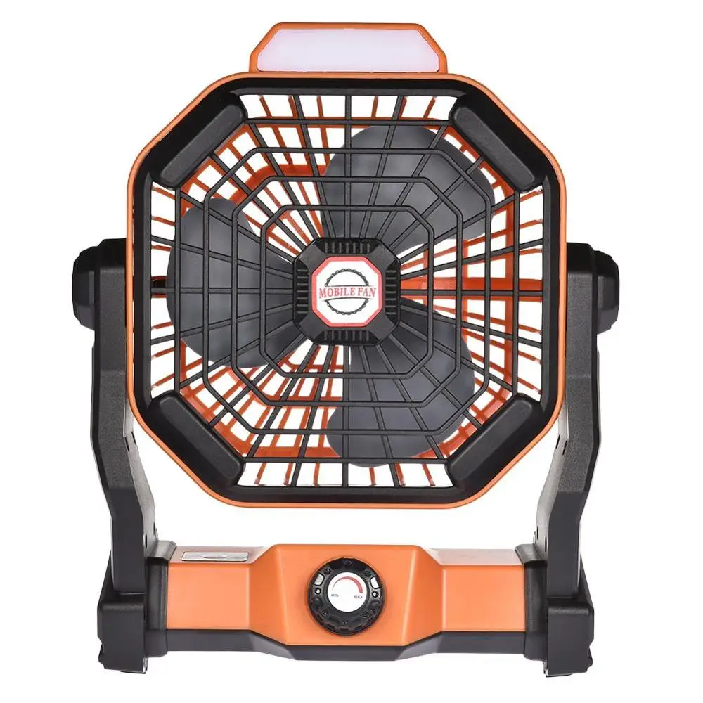 

5V Portable Fan USB Rechargeable Multi-function Fan Lamp with Adjustable Brightness and Wind Power for Dormitory Bedroom