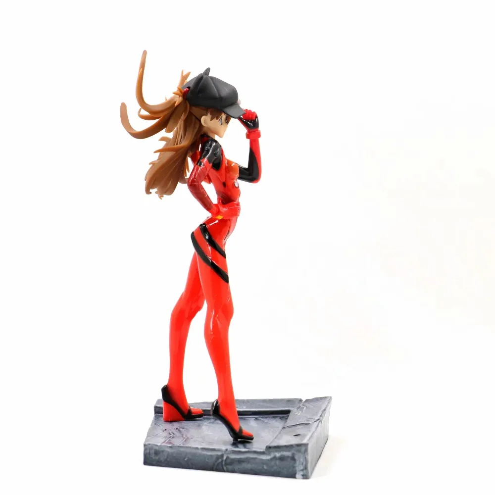Haocaitoy Фигурки игрушки Asuka Langley Soryu спортивная одежда Аниме фигурки Evangelion Куклы Игрушки для коллекционирования подарок 23 см