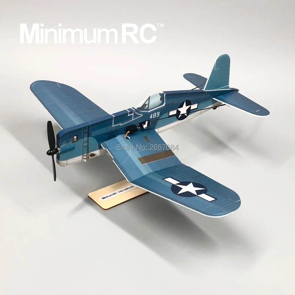 Миниатюрный истребитель F4U Corsair fighter 360 мм 4 канальный тренажер Wingspan