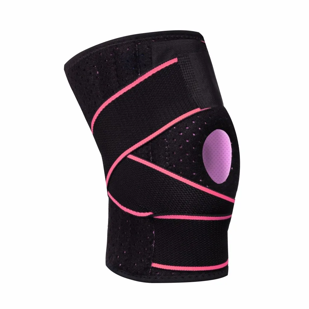 Фиксатор колена для мужчин и женщин с боковыми стабилизаторами гелевые подушечки для поддержки колена# f