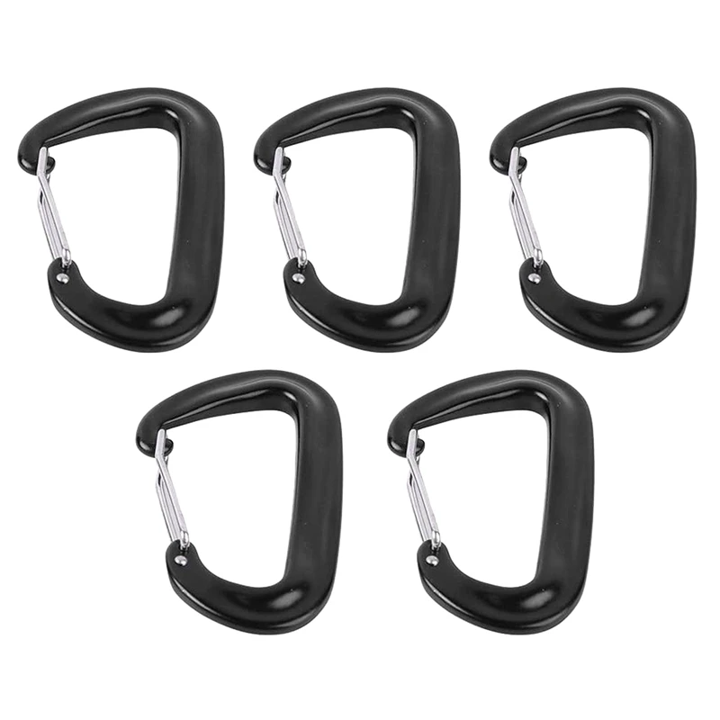 

Carabiner Clip Carabiner Heavy Carabiner Keychain Keychain Carabiner Rock Climbing Hook Black Carabiner
