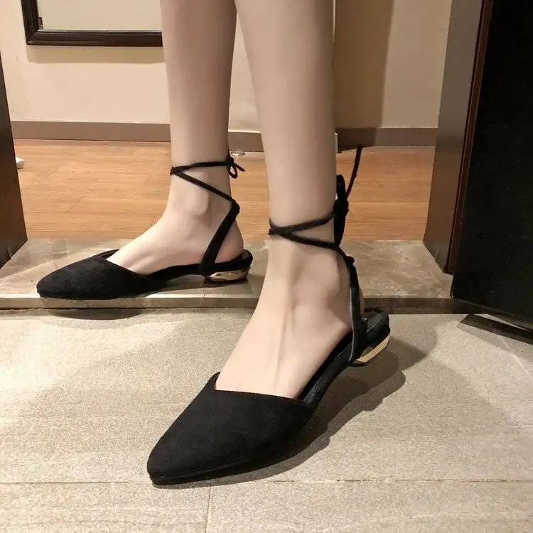 

Flat Roman shoes summer Fairy sandals Harajuku style Lively daily Simplicity outdoor All-match Sports sandals Sen Department