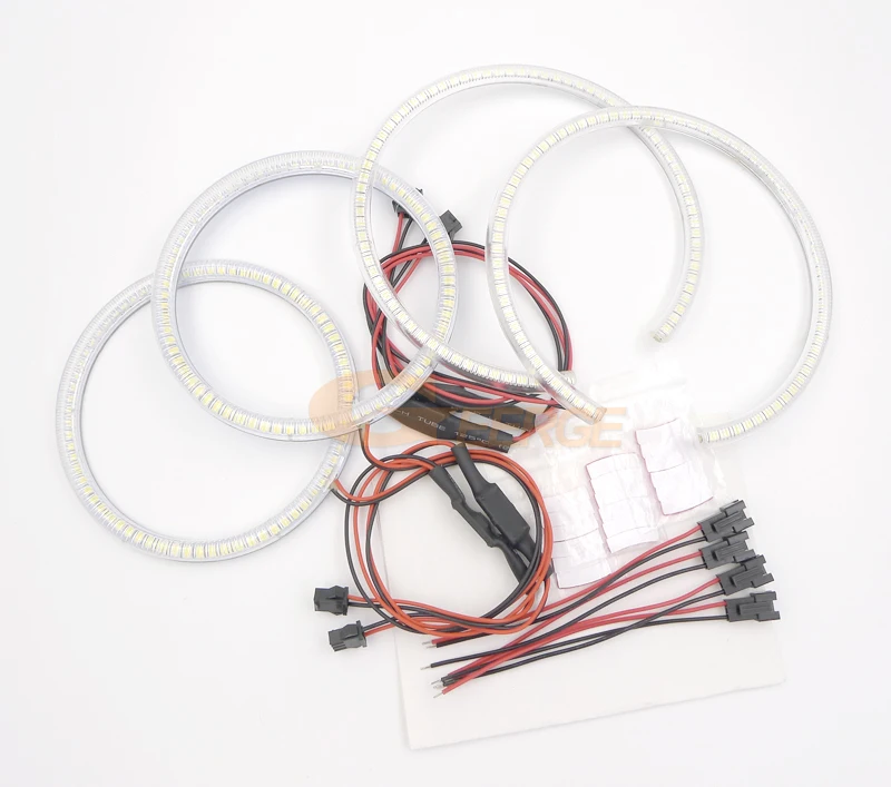 Для Mitsubishi Lancer 2008 2015 галогенный светильник отличный ультра яркий SMD LED ангельские