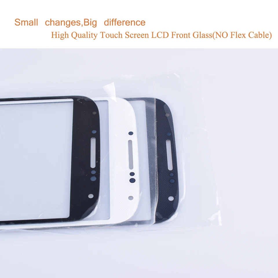 10 шт./лот для Samsung Galaxy S IV S4 i9500 i9505 i9506 сенсорный экран передняя стеклянная панель ЖК