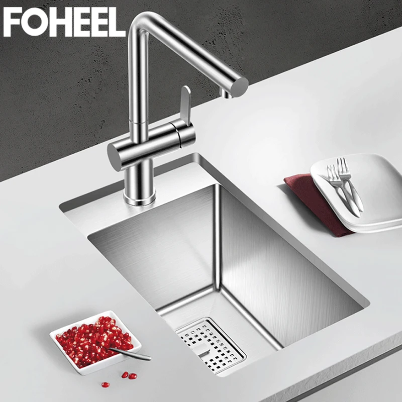 FOHEEL для очистки раковины и хранения кухонная раковина из нержавеющей стали