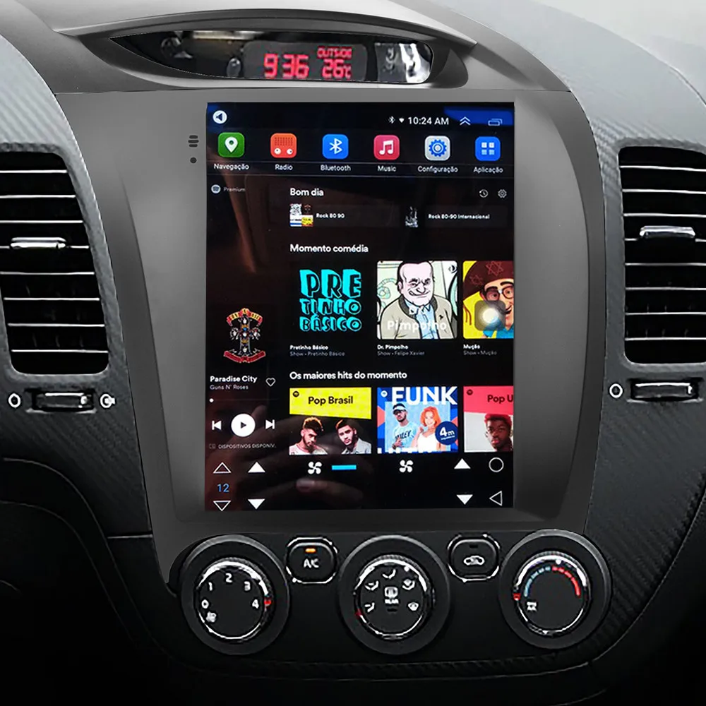 Автомагнитола 2 din для Kia Cerato 3 2013 2014 2015 2017 с экраном в стиле Tesla радио
