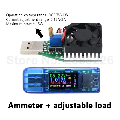 AT34 USB 3 0 цветной ЖК-Вольтметр Амперметр измеритель напряжения мультиметр зарядка
