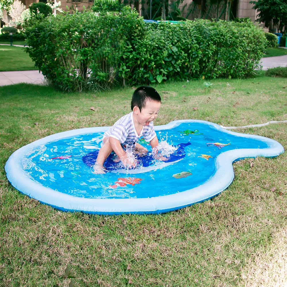Детский игровой коврик для игр на открытом воздухе надувной распыления воды