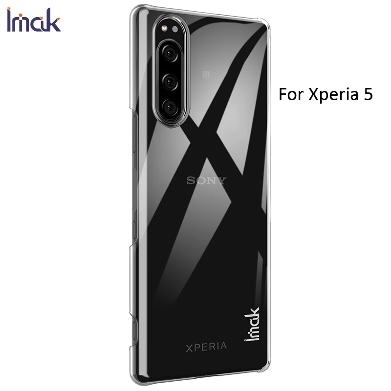 Imak Air кристально прозрачный чехол для sony Xperia 5 1 Жесткий пластиковый Чехол