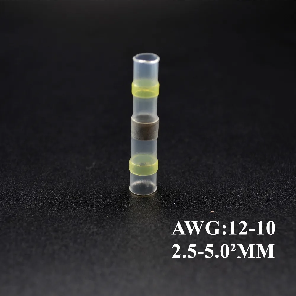 100 шт. провода терминала терм усадочная утепленная Водонепроницаемый припоя