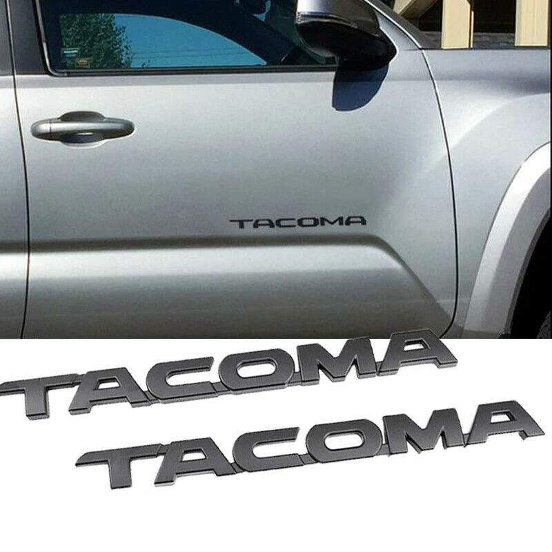 4 шт. набор для Tacoma 4X4 V6 багажник автомобиля дверь багажника значок с эмблемой