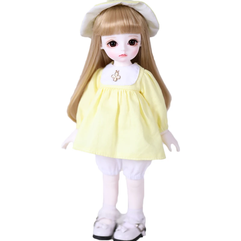 Полный комплект Новое поступление 1/6 шарнирная кукла BJD/SD милая Мелисса из смолы с