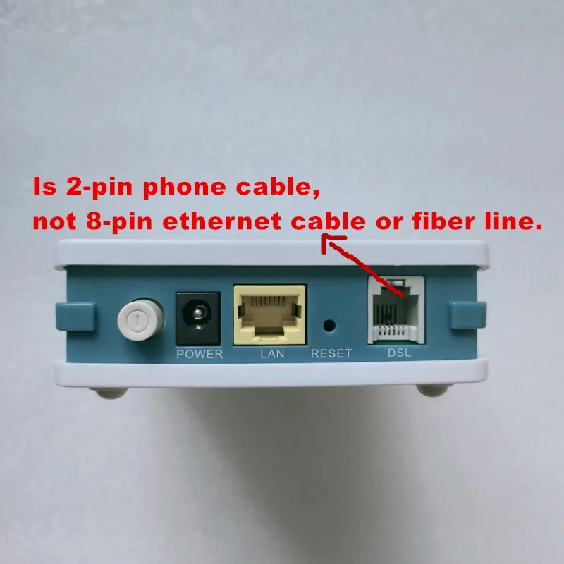 ZD Однопортовый ADSL модем ZD6610 ADSL2 + широкополосный телефонный вход|adsl2 modem| |