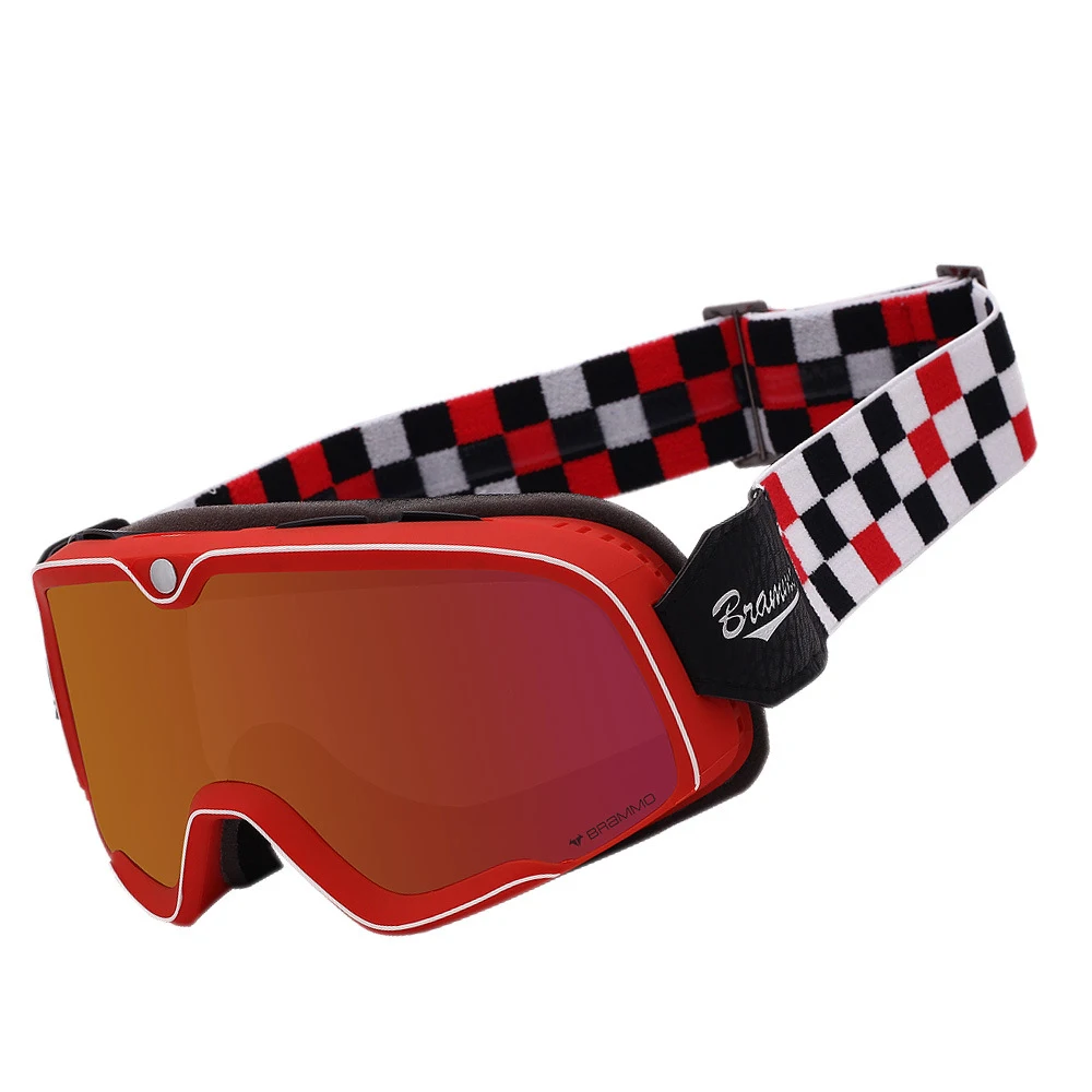 BRAMMO Motocross MX Goggles Glasses Skiing Sport Eye Ware Moto Off Road Helmet For Motorcycle ATV DH MTB Windproof Gafas | Автомобили и