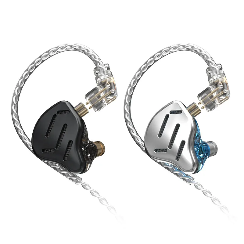 Новинка KZ ZAX 7BA 1DD гибридные наушники-вкладыши 8 драйверов HIFI гарнитура DJ монитор ZSX