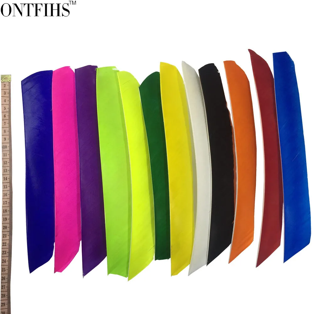 Травление перьев индейки в полную длину 36 шт./лот|feathers turkey|turkey arrow feathersarrow fletching