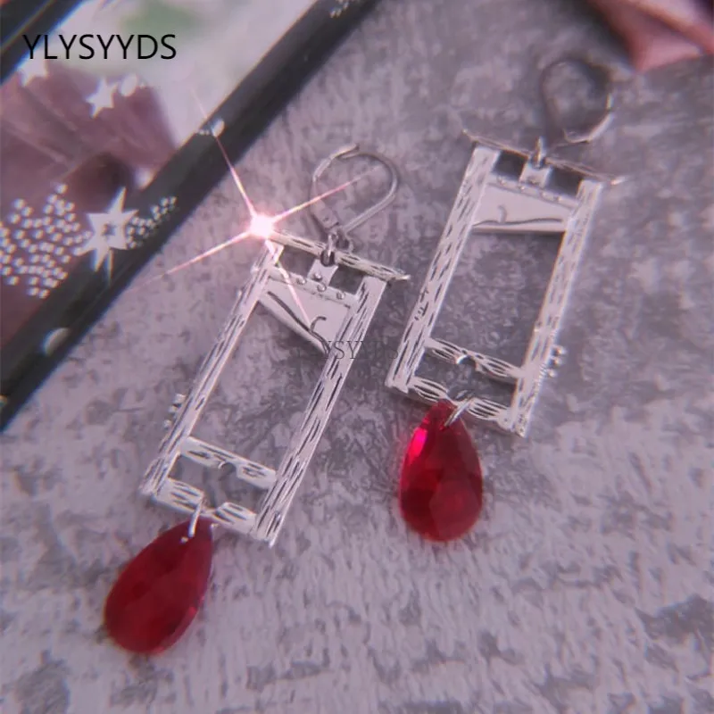 Готические гильотинные серьги классические серьги-подвески для мужчин и женщин