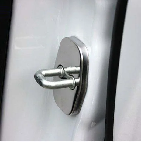 5 sets Door Lock Protective Cover For Peugeot 206 207 307 308 3008 407 408 508 Citroen C2 C3 C4 picasso C4l Car Decals Styling | Автомобили