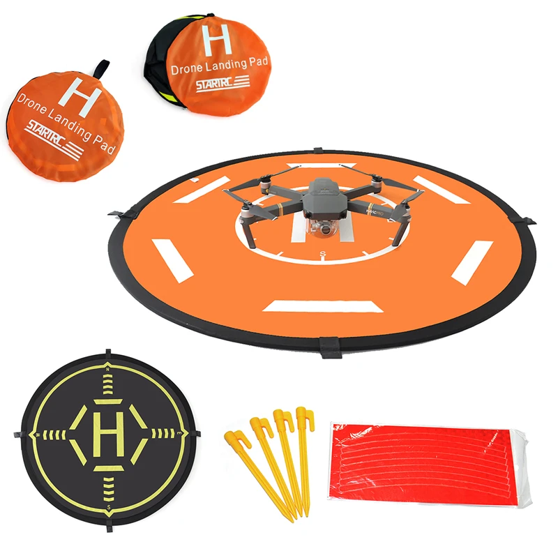 

Портативный складной коврик STARTRC, 56 см, 80 см, 110 см, для дрона DJI mavic air / ghost 4 Pro v2.0, UAV access 450/L Аксессуары для радиоуправляемых вертолетов