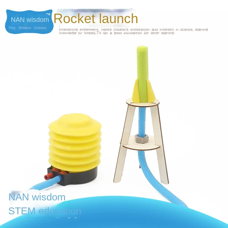 

Science and Technology Small Production DIY Manual Rocket Science Experiment for Children and Primary School Students