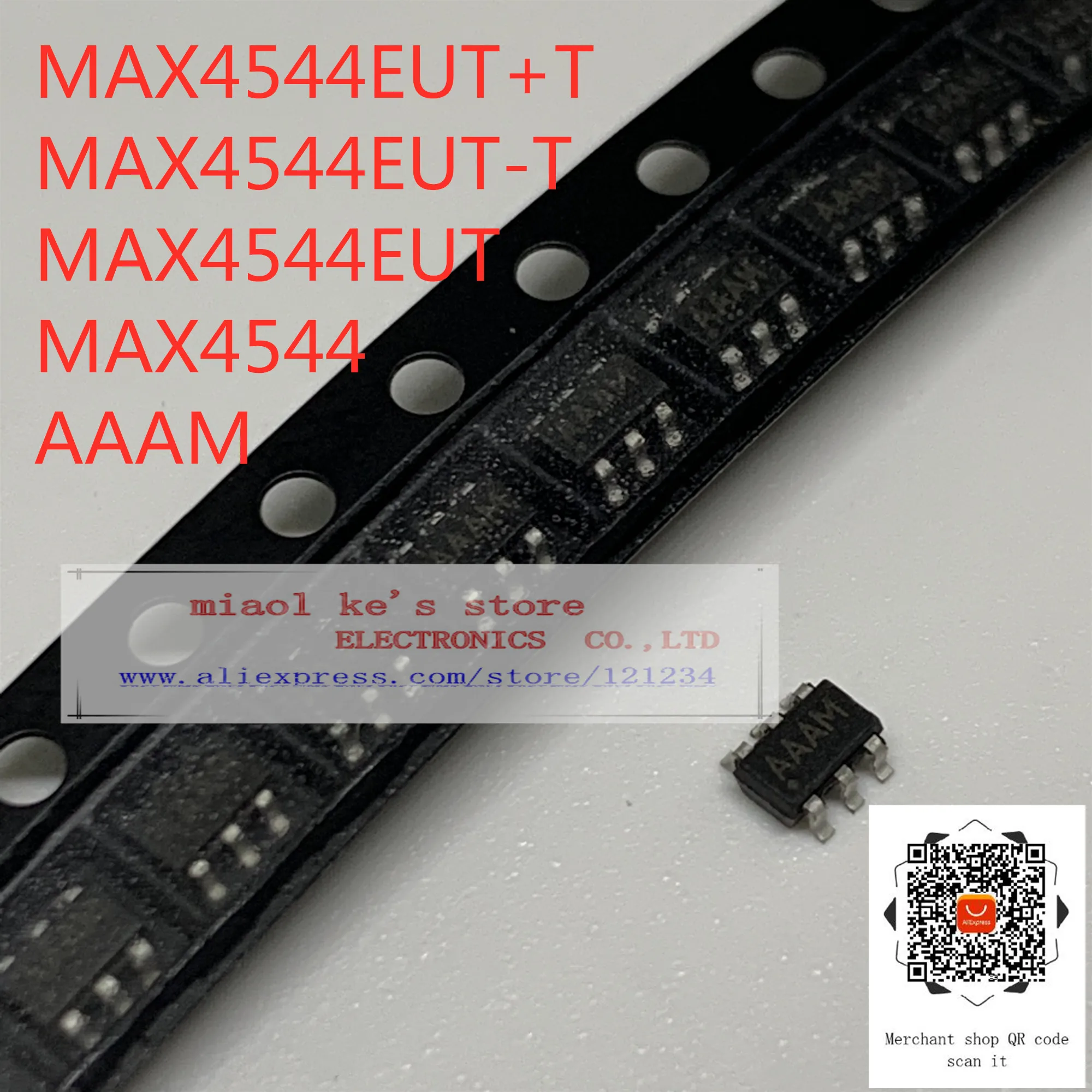 [10 шт.] 100% Новый оригинал: max4544между + T MAX4544EUT-T MAX4544 AAAM - IC SWITCH | Электронные